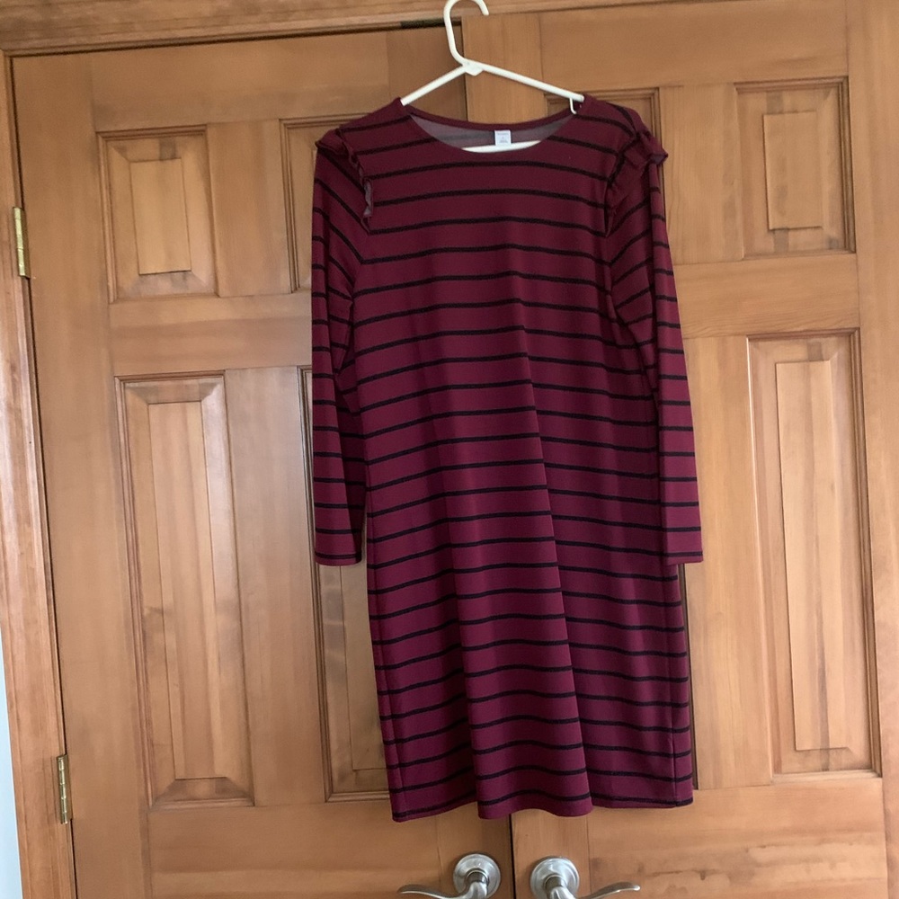 Cotton striped dress